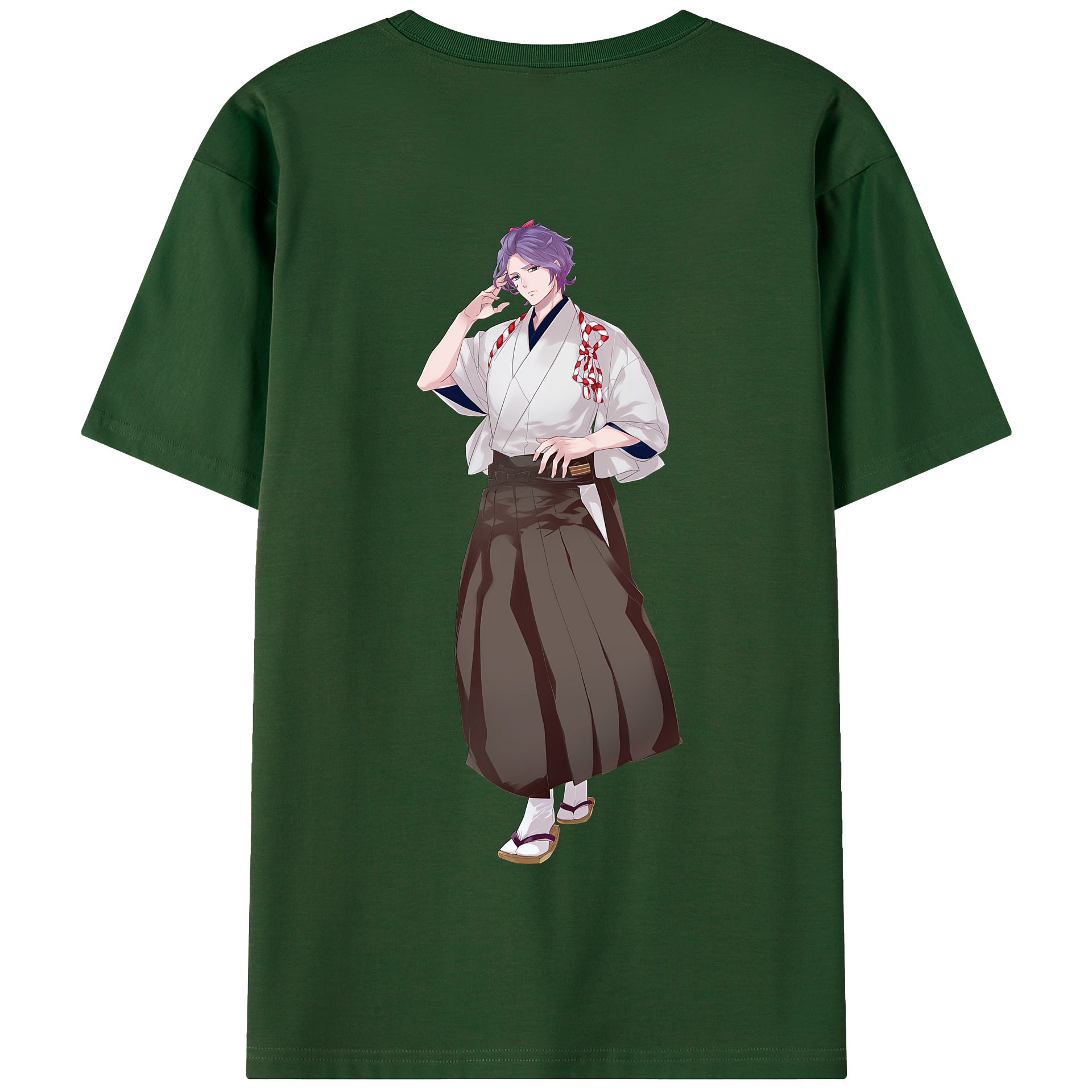 （画像用） 刀剣乱舞 Touken Ranbu 綿100％半袖Tシャツ（背面プリント）
